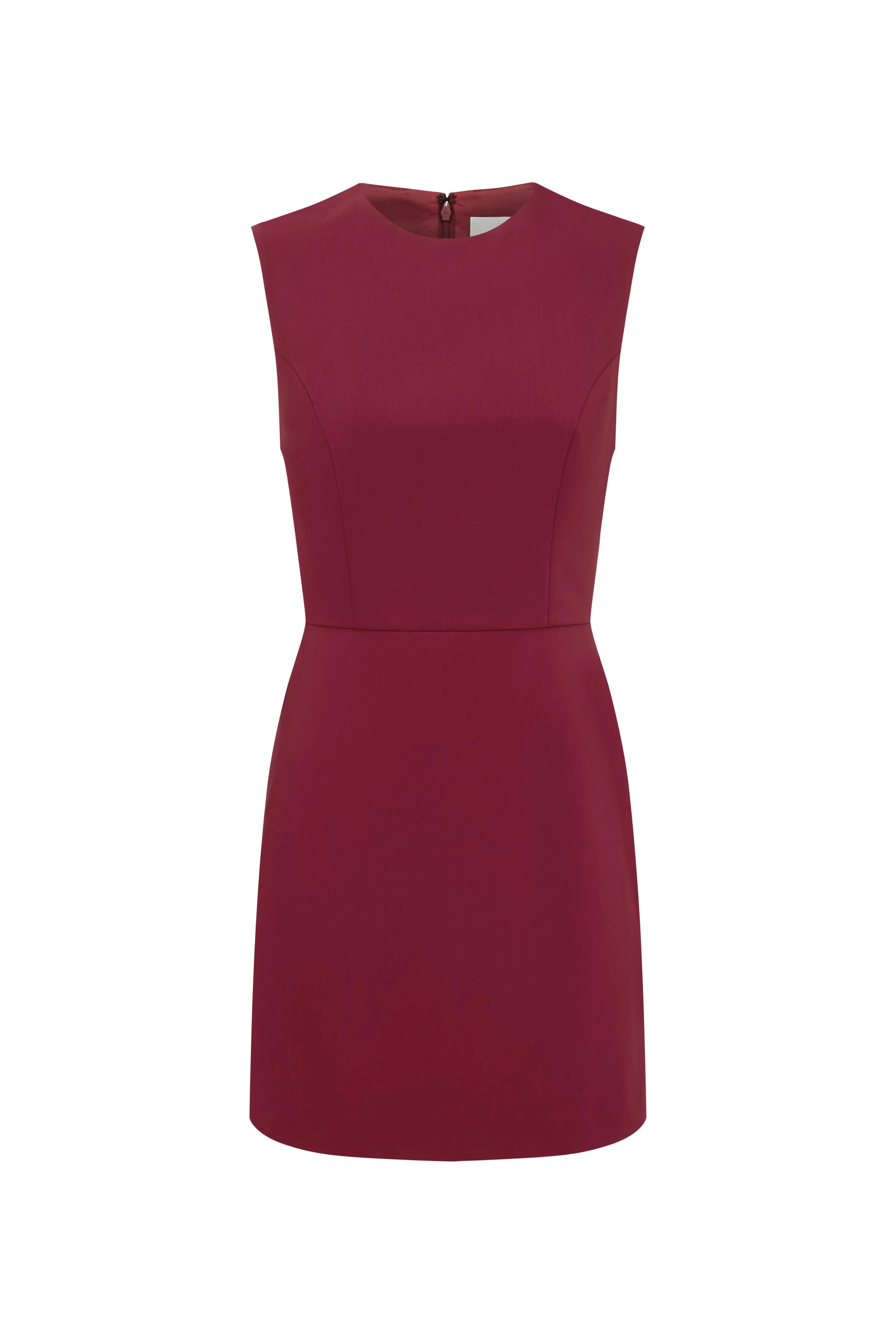 A-LINE DRESS POMEGRANATE
