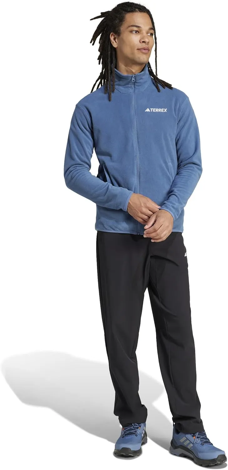 adidas Men's Terrex Multi Essentials Half-Zip Fleece Hiking Jacket