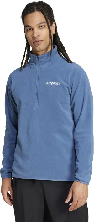 adidas Men's Terrex Multi Essentials Half-Zip Fleece Hiking Jacket