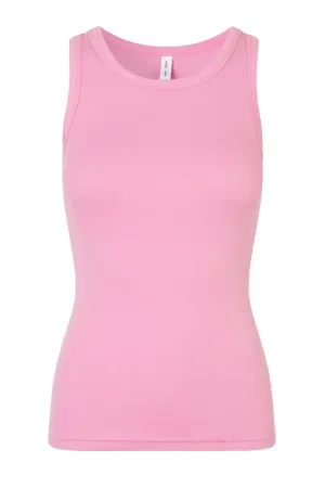 Alexo Orchid Smoke Ribbed Tank
