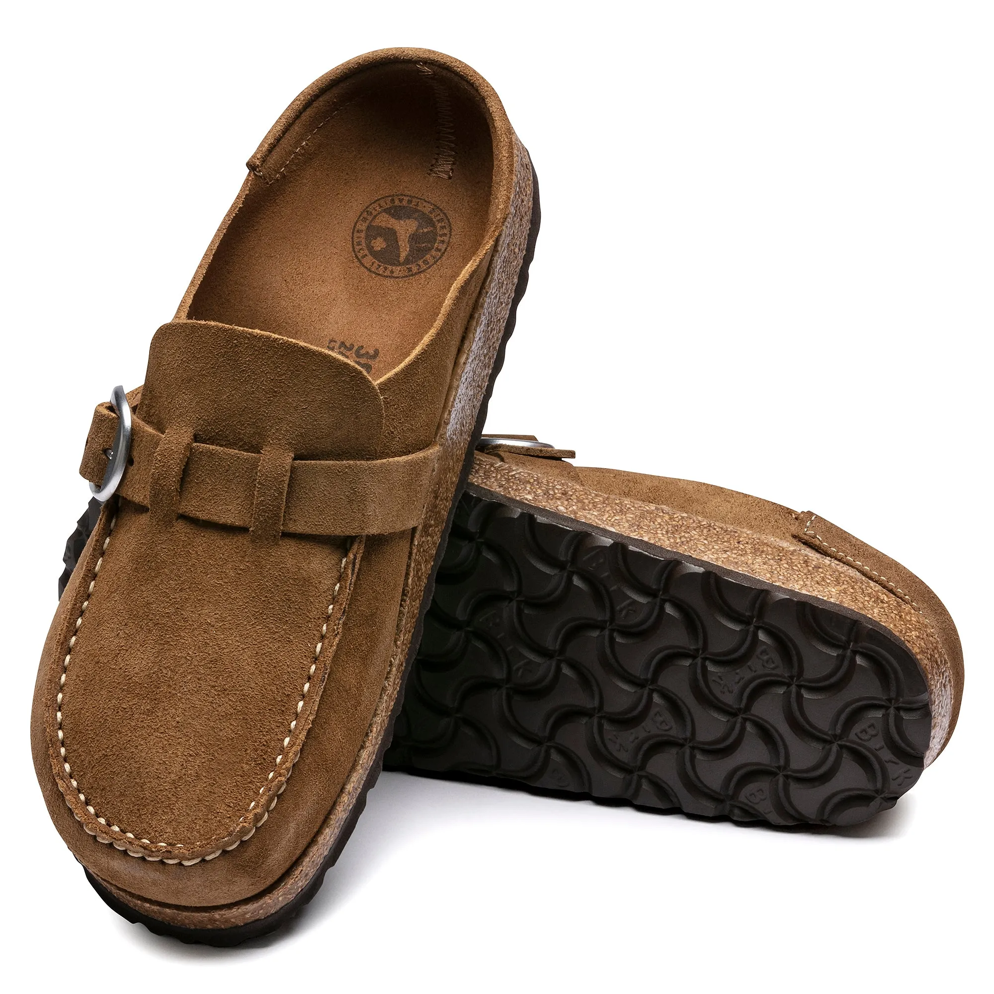 Birkenstock Buckley Suede Leather Clogs Women's