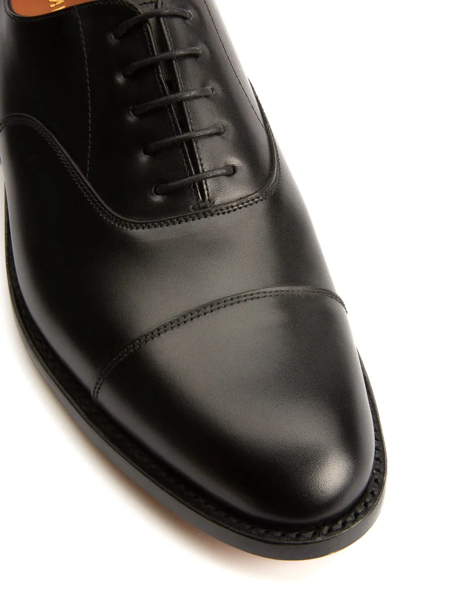 Black Oxford Leather Shoes