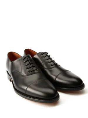 Black Oxford Leather Shoes