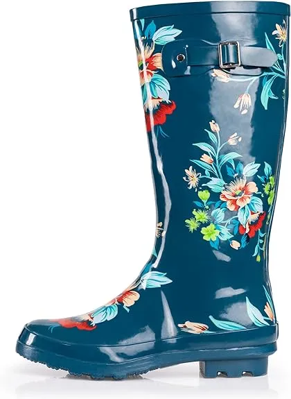 Black Waterproof Rain Boots Water Shoes