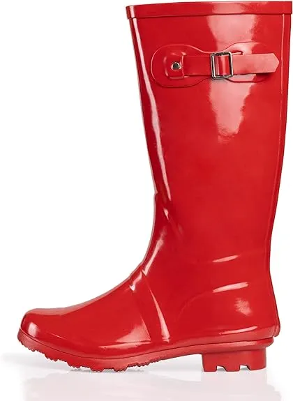 Black Waterproof Rain Boots Water Shoes