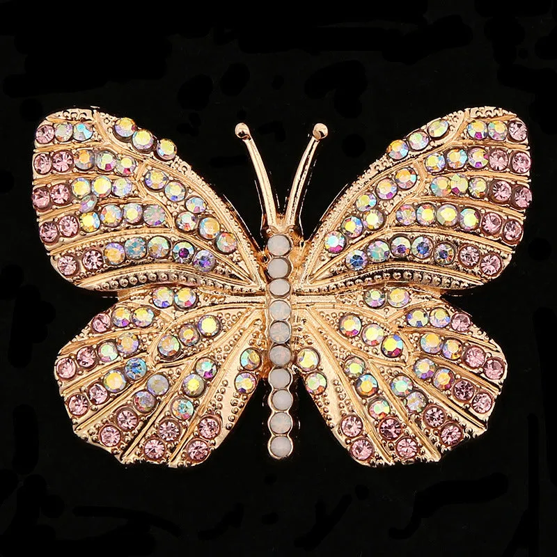 Bling Rhinestone Butterfly Clog Sandal Shoe Charm