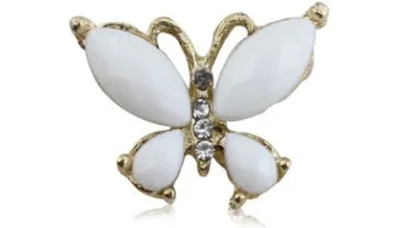 Bling Rhinestone Butterfly Clog Sandal Shoe Charm