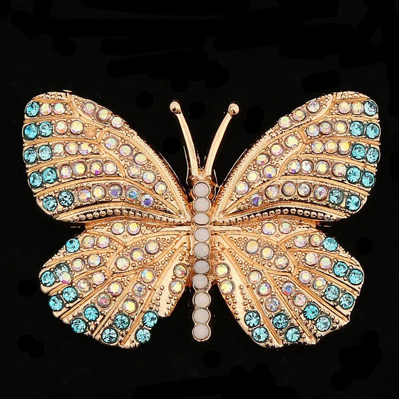 Bling Rhinestone Butterfly Clog Sandal Shoe Charm