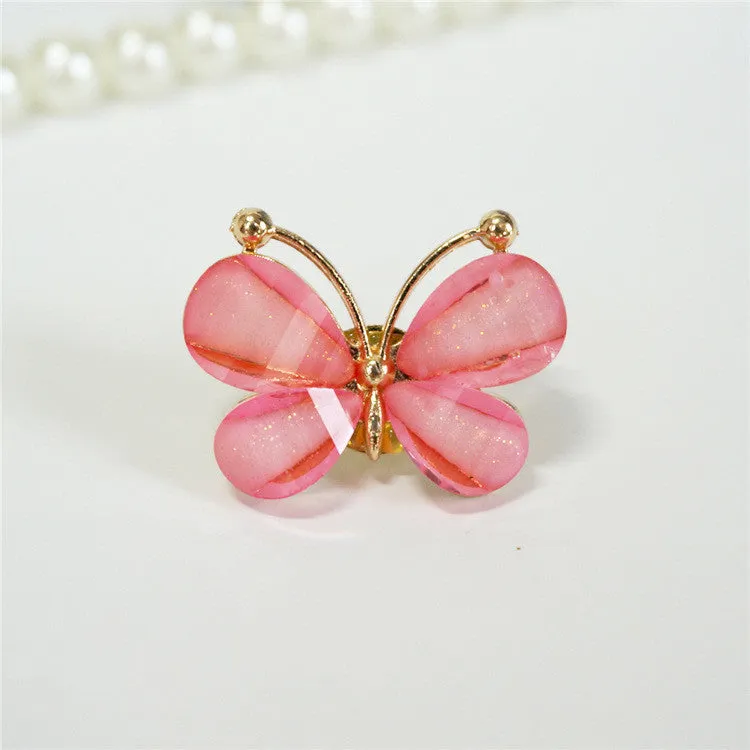 Bling Rhinestone Butterfly Clog Sandal Shoe Charm