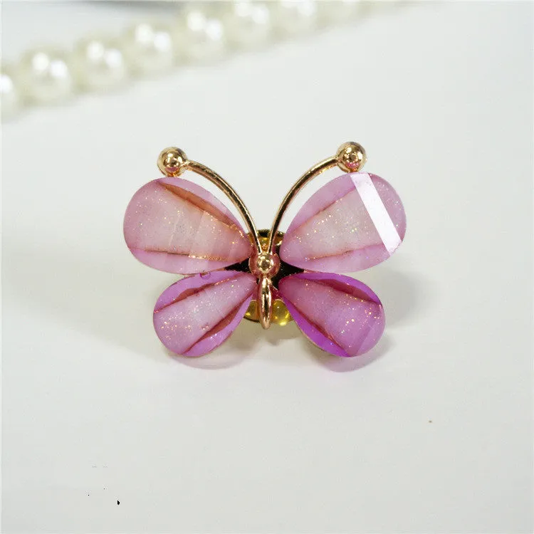 Bling Rhinestone Butterfly Clog Sandal Shoe Charm