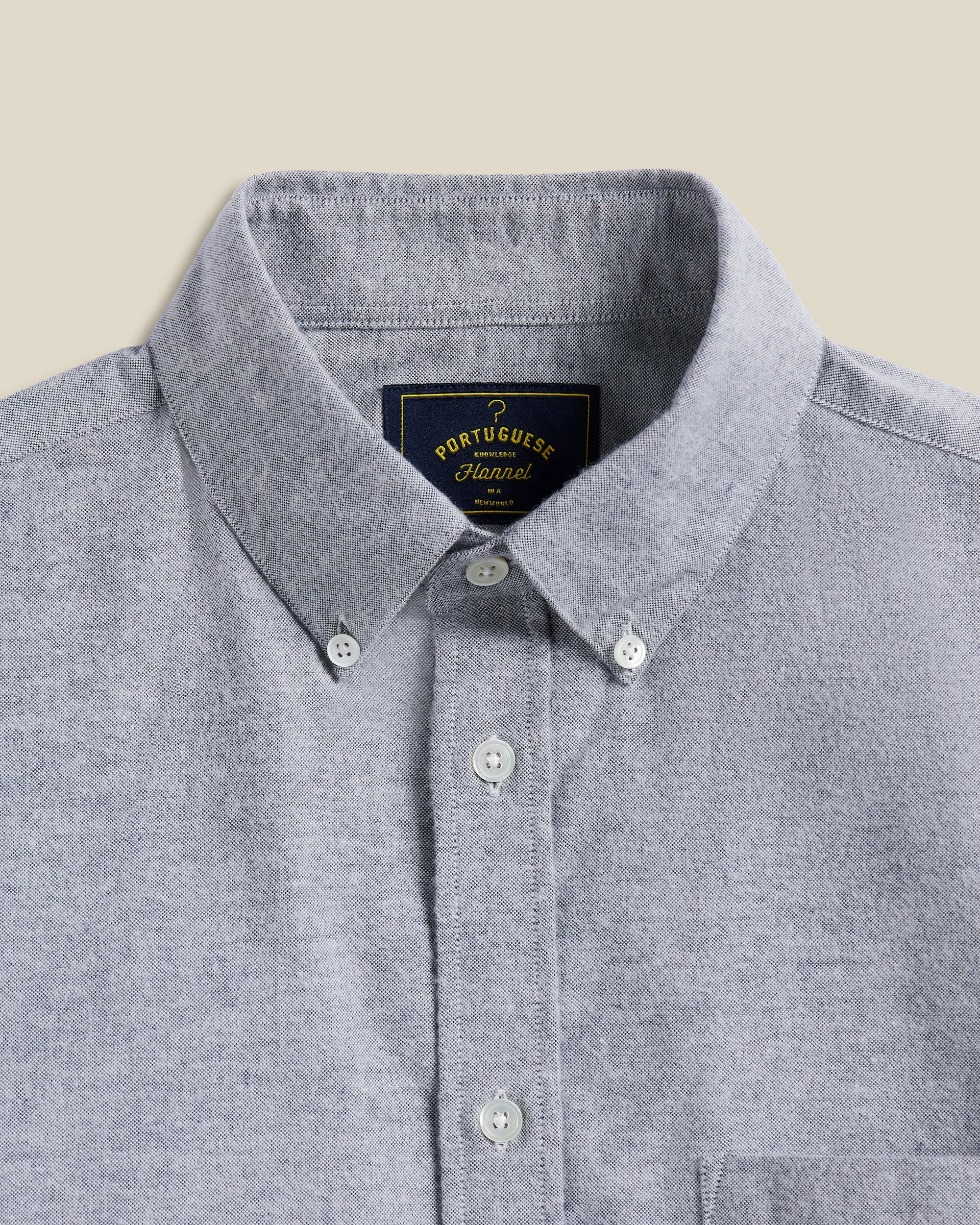 Brushed Oxford - Blue