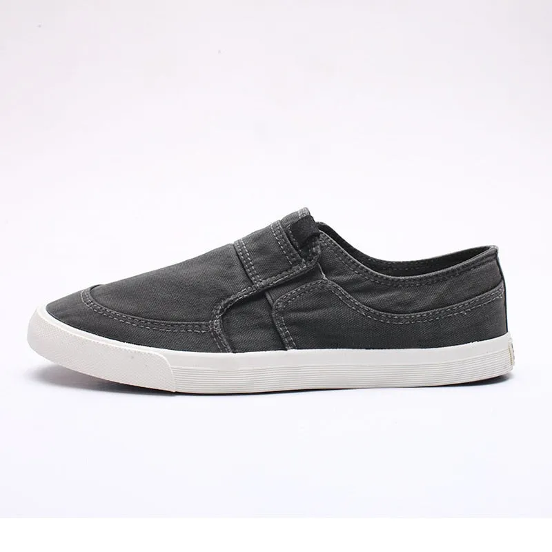 Canvas Shoes Breathable Men&#39;s Slip-on Loafers Men Sneakers Casual Comfortable Male Footwear Designer Shoes Men Zapatos De Hombre