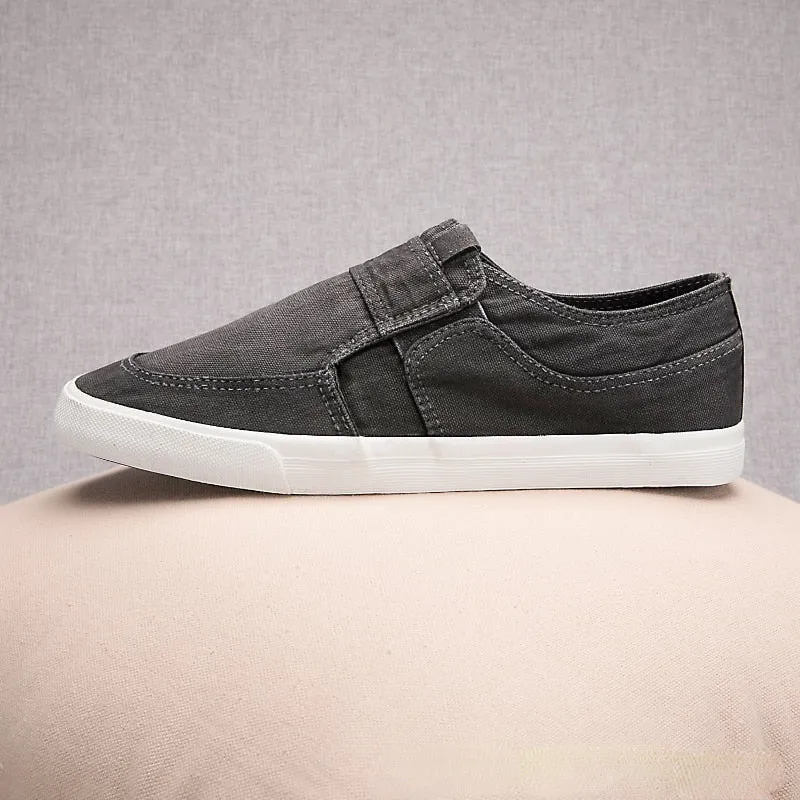 Canvas Shoes Breathable Men&#39;s Slip-on Loafers Men Sneakers Casual Comfortable Male Footwear Designer Shoes Men Zapatos De Hombre