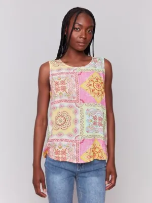 Carousel Sleeveless Top