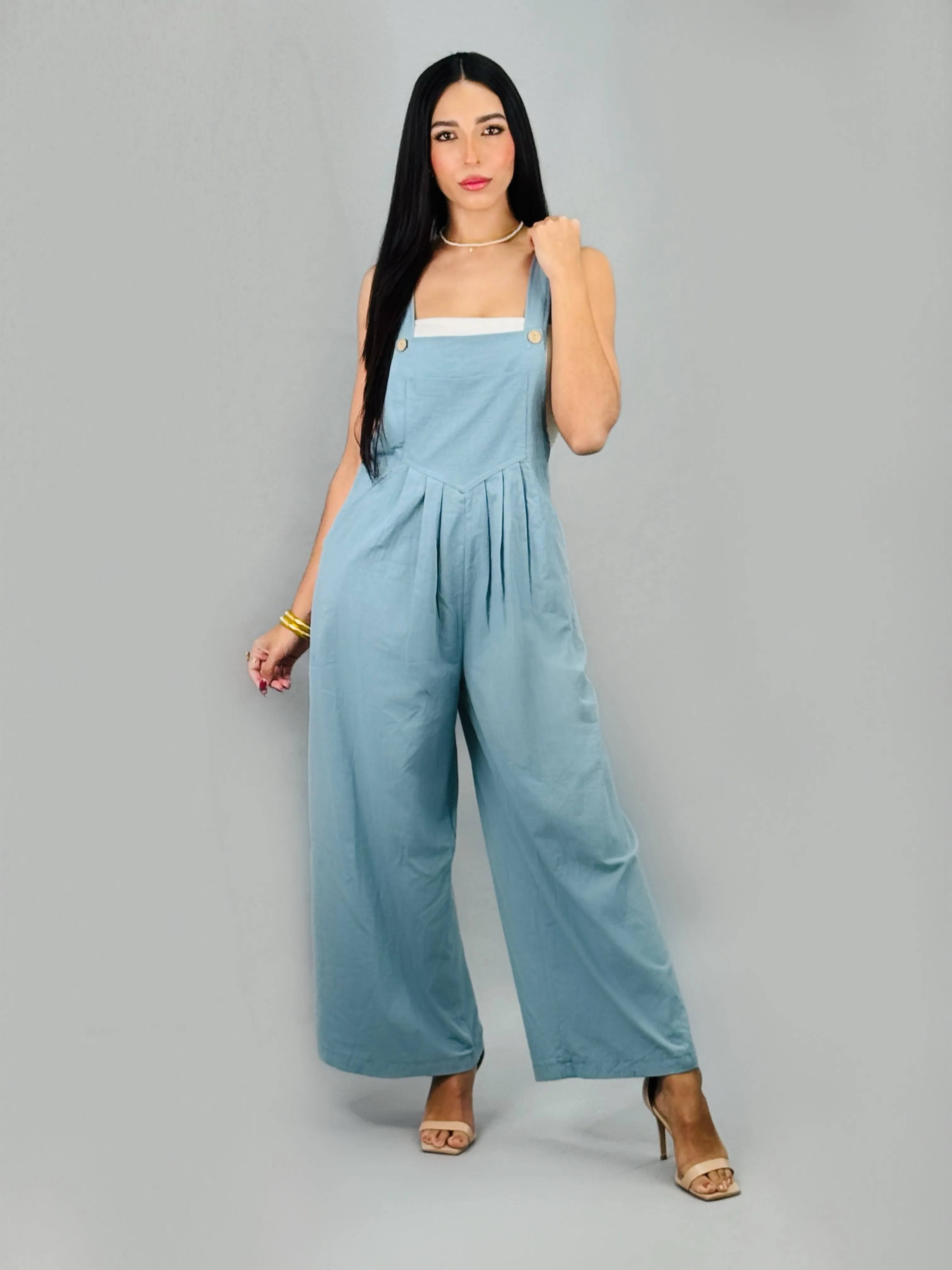 CASUAL STYLE OVERALL JUMPSUIT