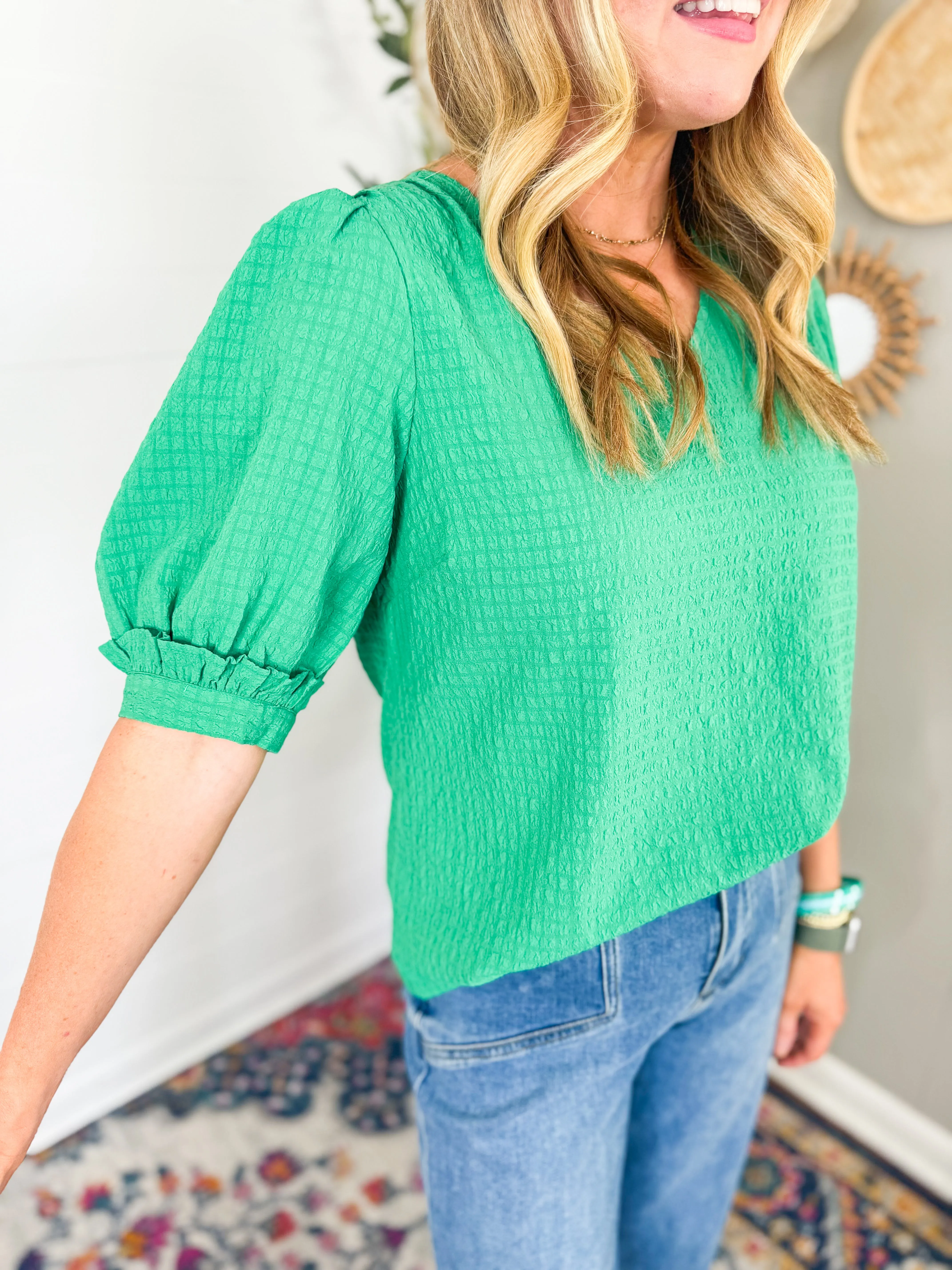 Colette Top-Green