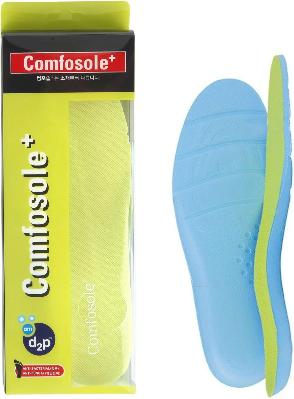 Comfortable, Durable Insole for Men and Women-Ideal for Active Sports Walking Running Training-Comfort Insoles for Athletic Shoe Cushion and Support (Sports, 235mm/Women 6.5)
