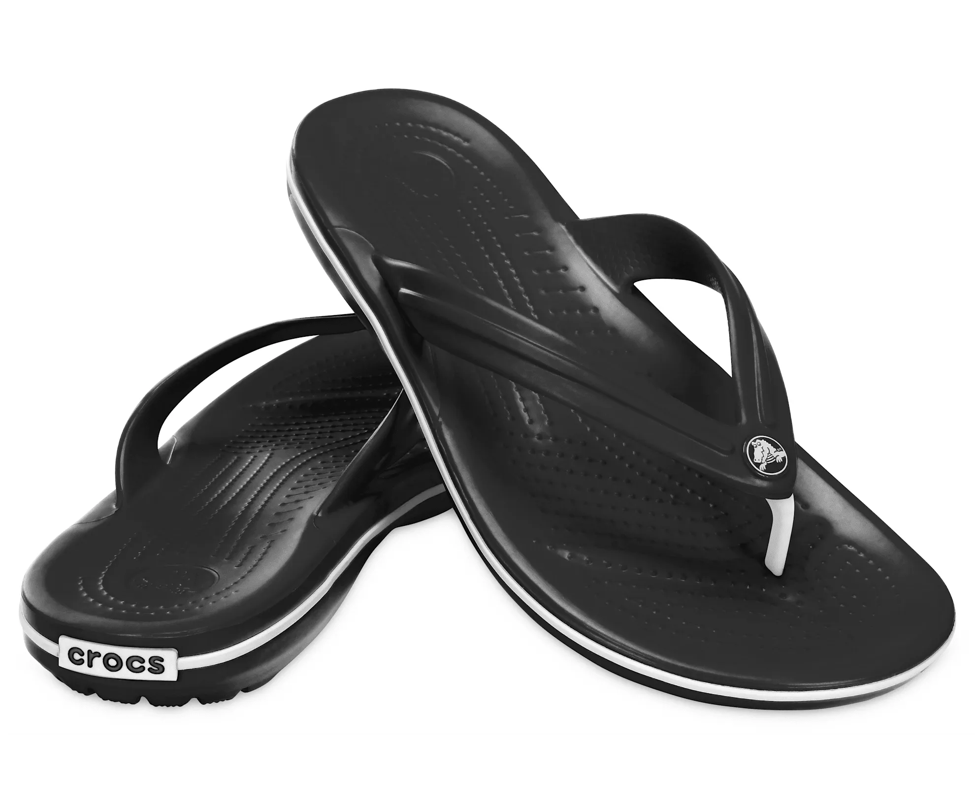 Crocs Unisex Crocband Flip Flop - Black