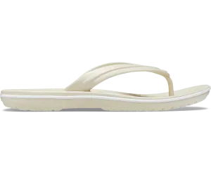 Crocs Unisex Crocband Flip Flop - Bone