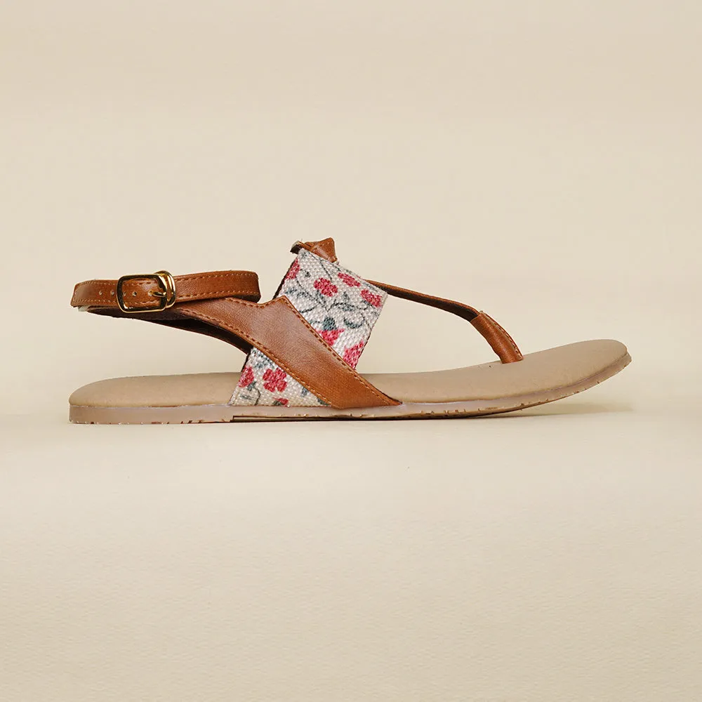 Deccan Garden T Strap Sandal