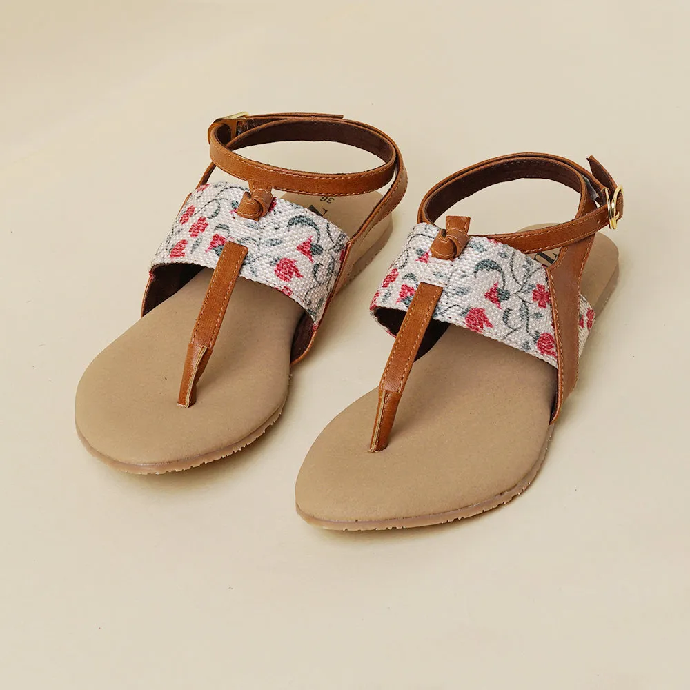 Deccan Garden T Strap Sandal