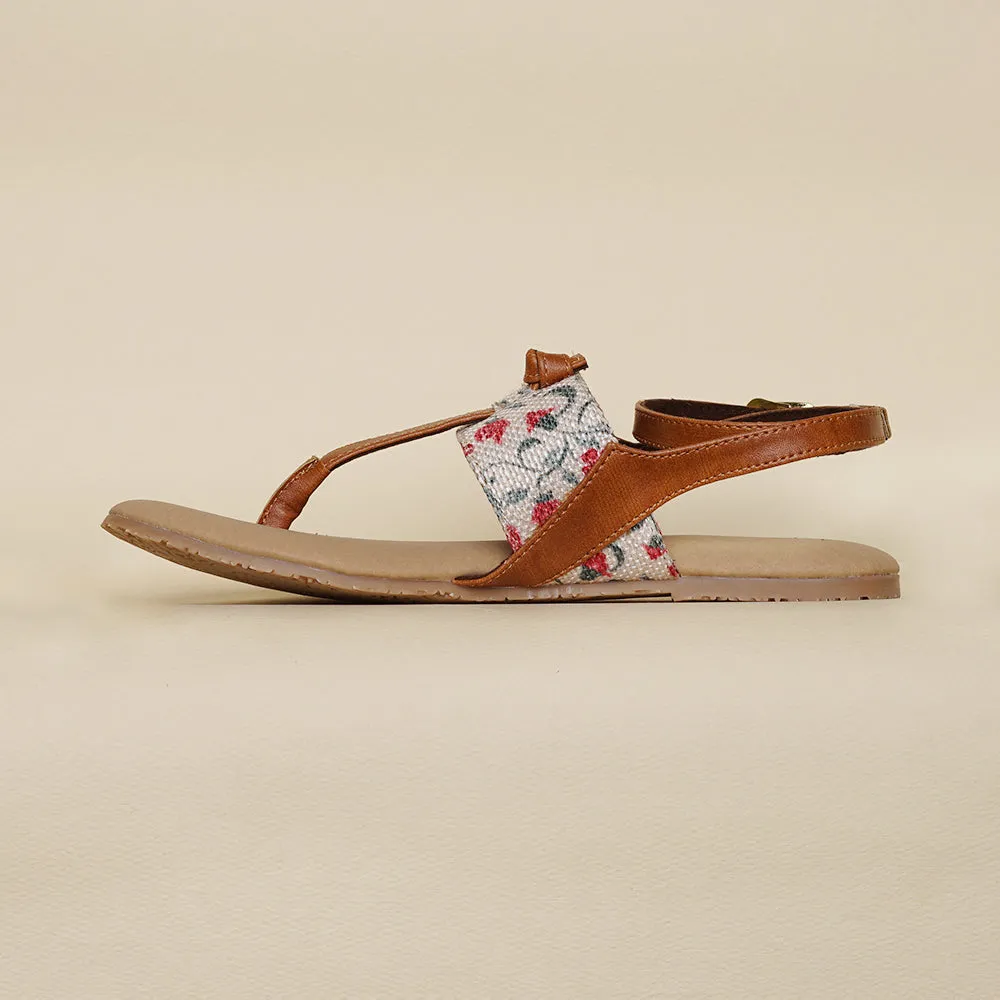 Deccan Garden T Strap Sandal