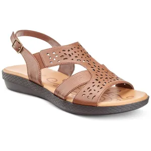 Easy Street Womens Bolt Buckle Open-toe Slingback Sandals