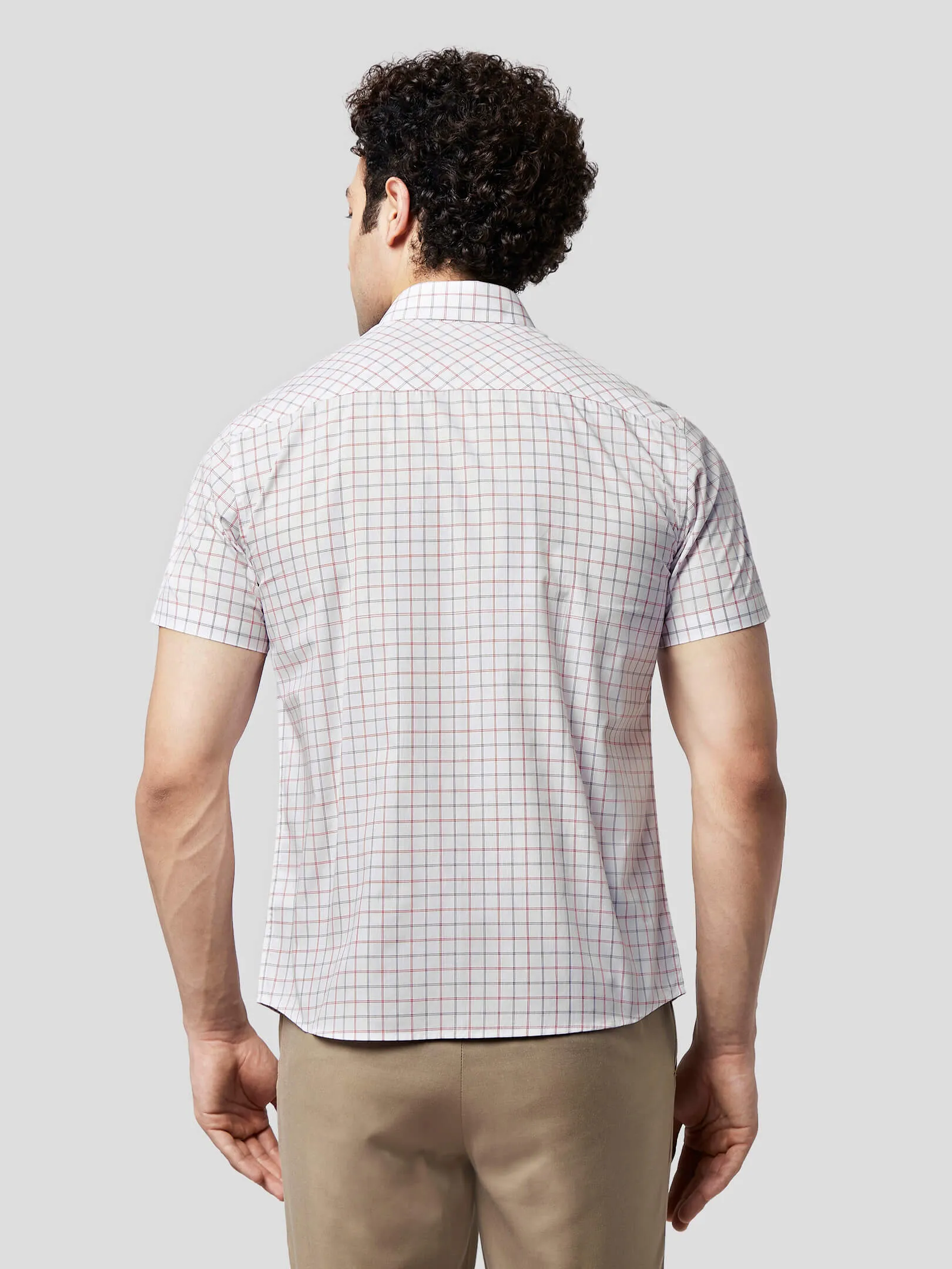 Essence Short Sleeve Tattersall Check Shirt