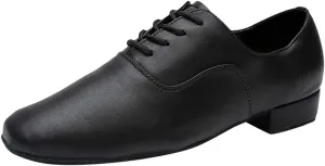 Formal Shoes Men Comfortable Jazz Shoe Stylish Morden Black Toe Dance Leather Mens Latin Oxford Shoes for Men Brown