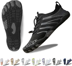 Hike Barefoot Shoes for Women Men, New Barefoot Footwear, Non-Slip Water Shoes,Breathable Non-Slip Footwear Wide Toe