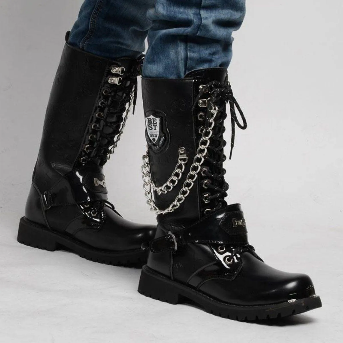 Killer Punk Boots For Bikers