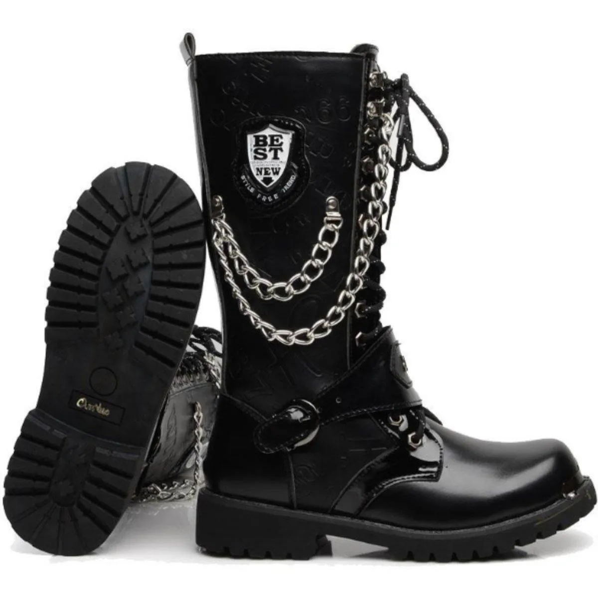 Killer Punk Boots For Bikers