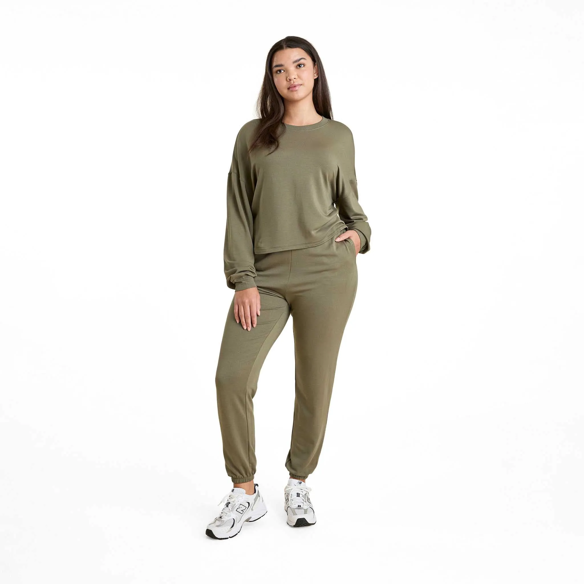 Lightweight Lounge Set | Olive