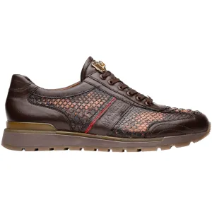 Marco Di Milano Brescia Python Wash Cognac