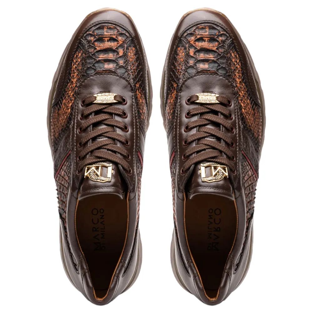 Marco Di Milano Brescia Python Wash Cognac