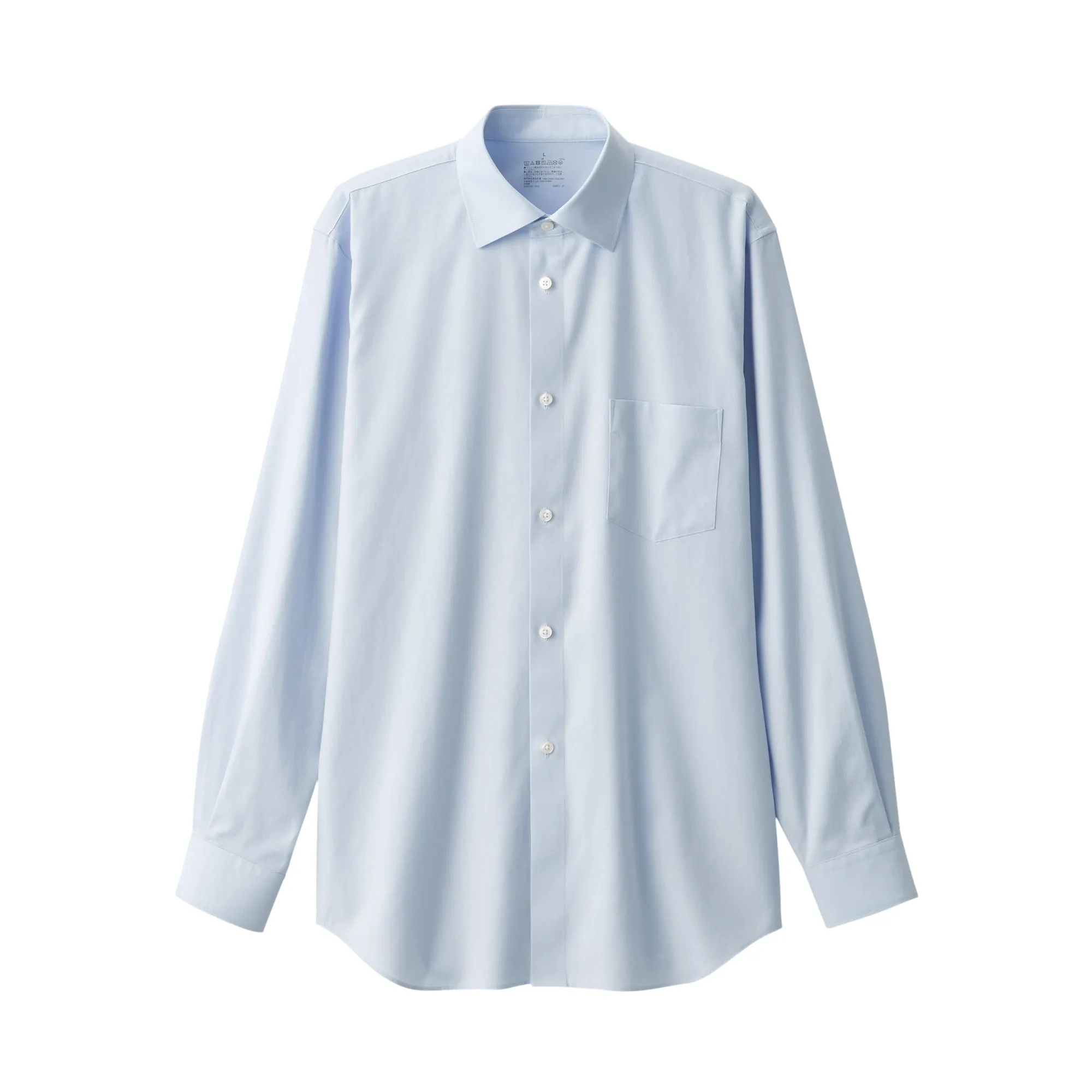 Men's Non-Iron Semi Wide Collar Shirt