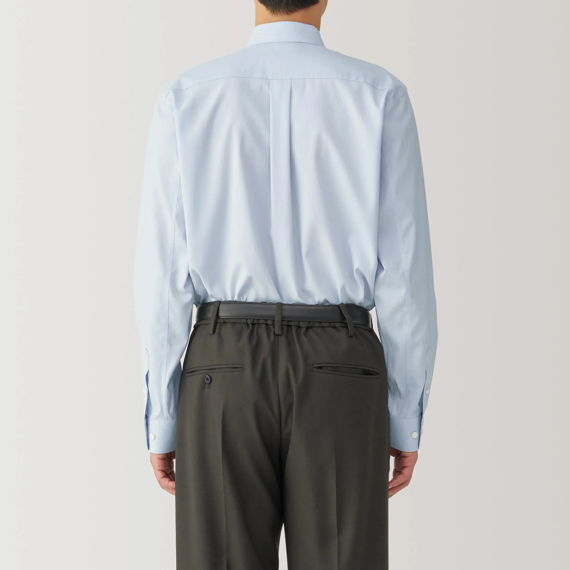 Men's Non-Iron Semi Wide Collar Shirt