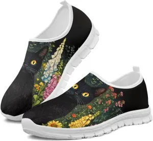 Men's Slip Tennis Sneakers Comfortable Running Shoe Light Soft Work Shoes with Arch Support Party US 5-14 White Sole