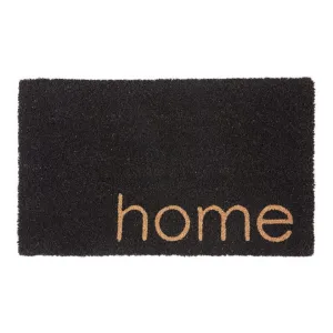 Natural Coir Doormat Black Home