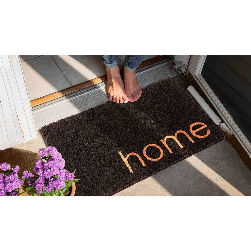 Natural Coir Doormat Black Home