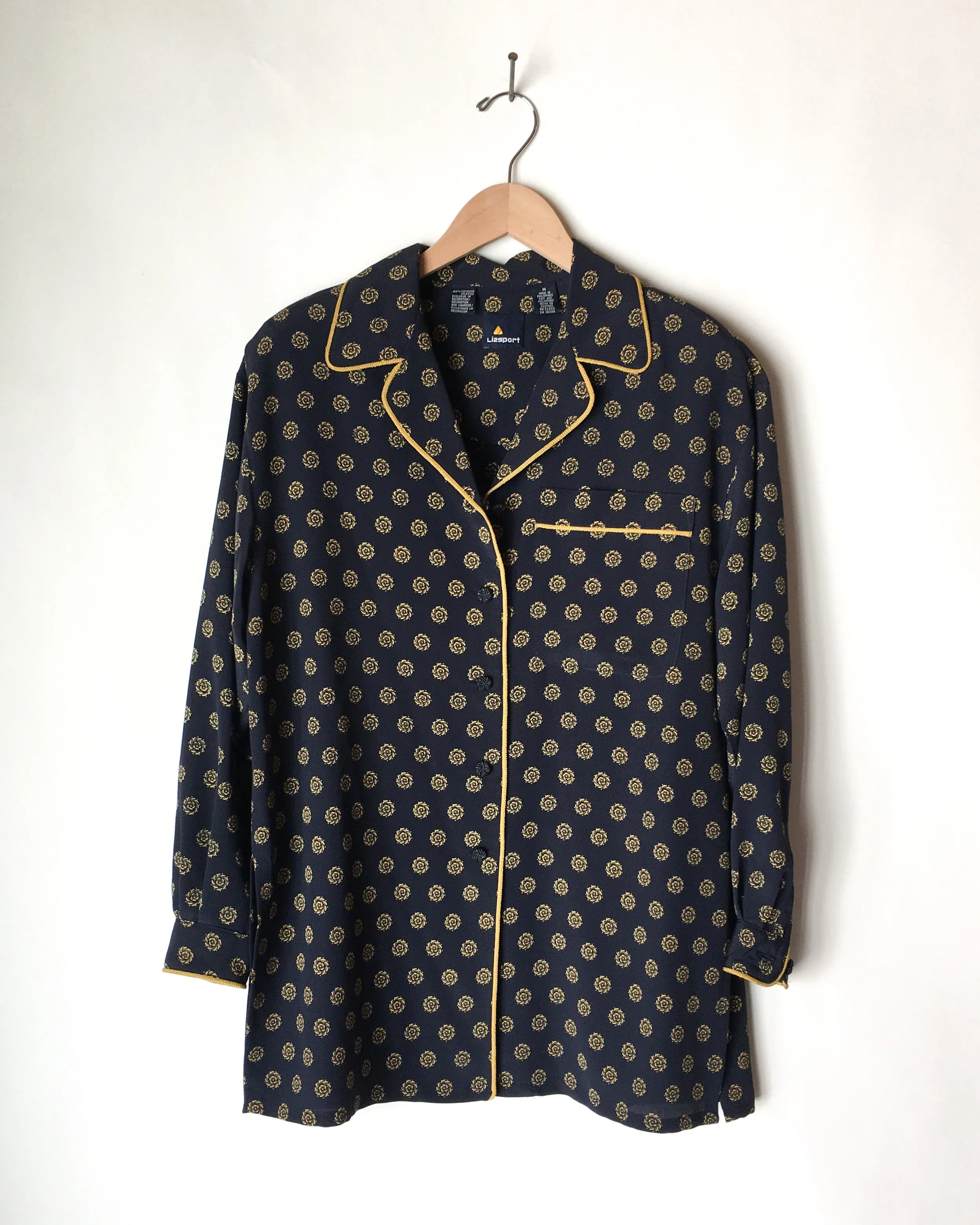 Navy & Gold Pajama Set