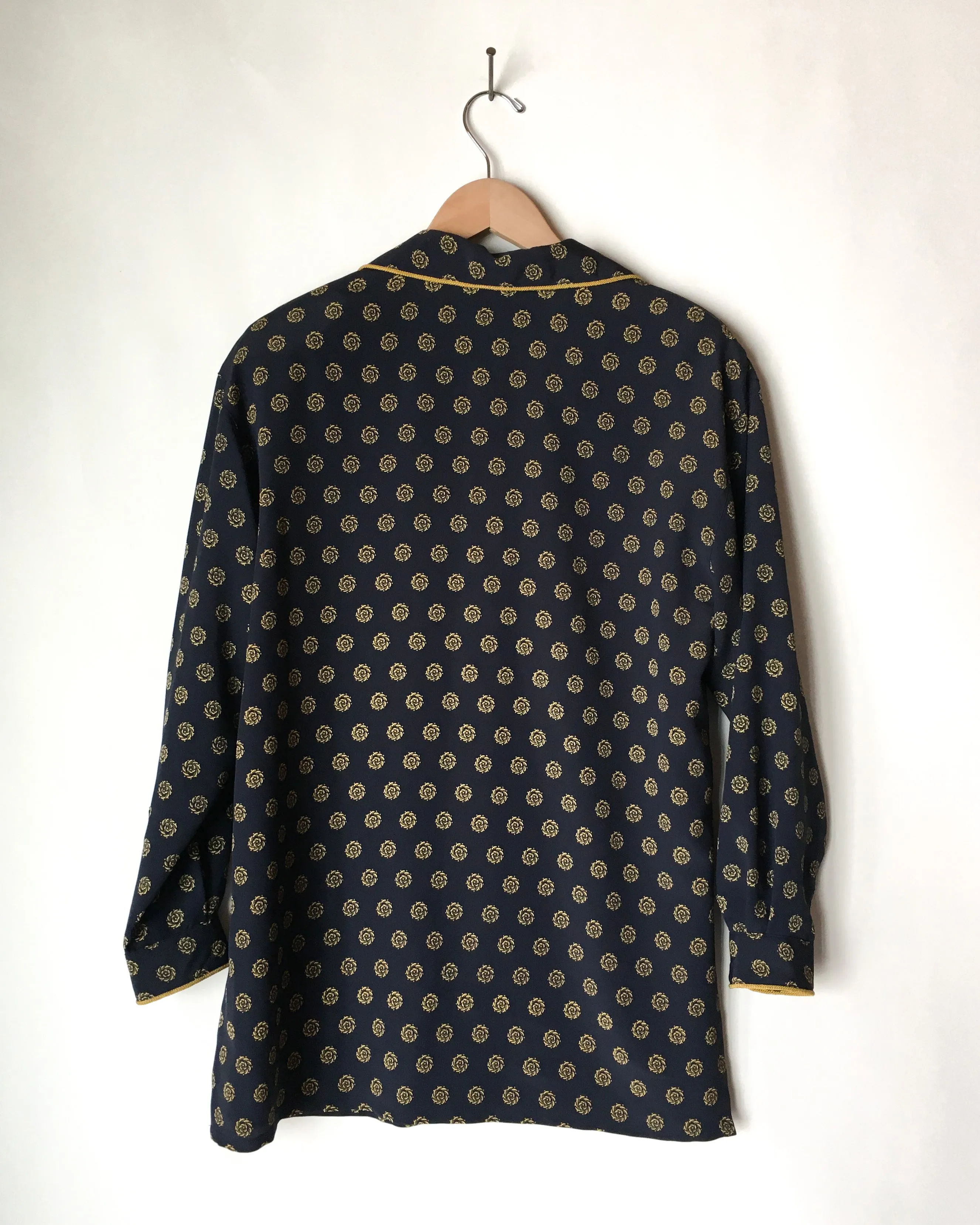 Navy & Gold Pajama Set