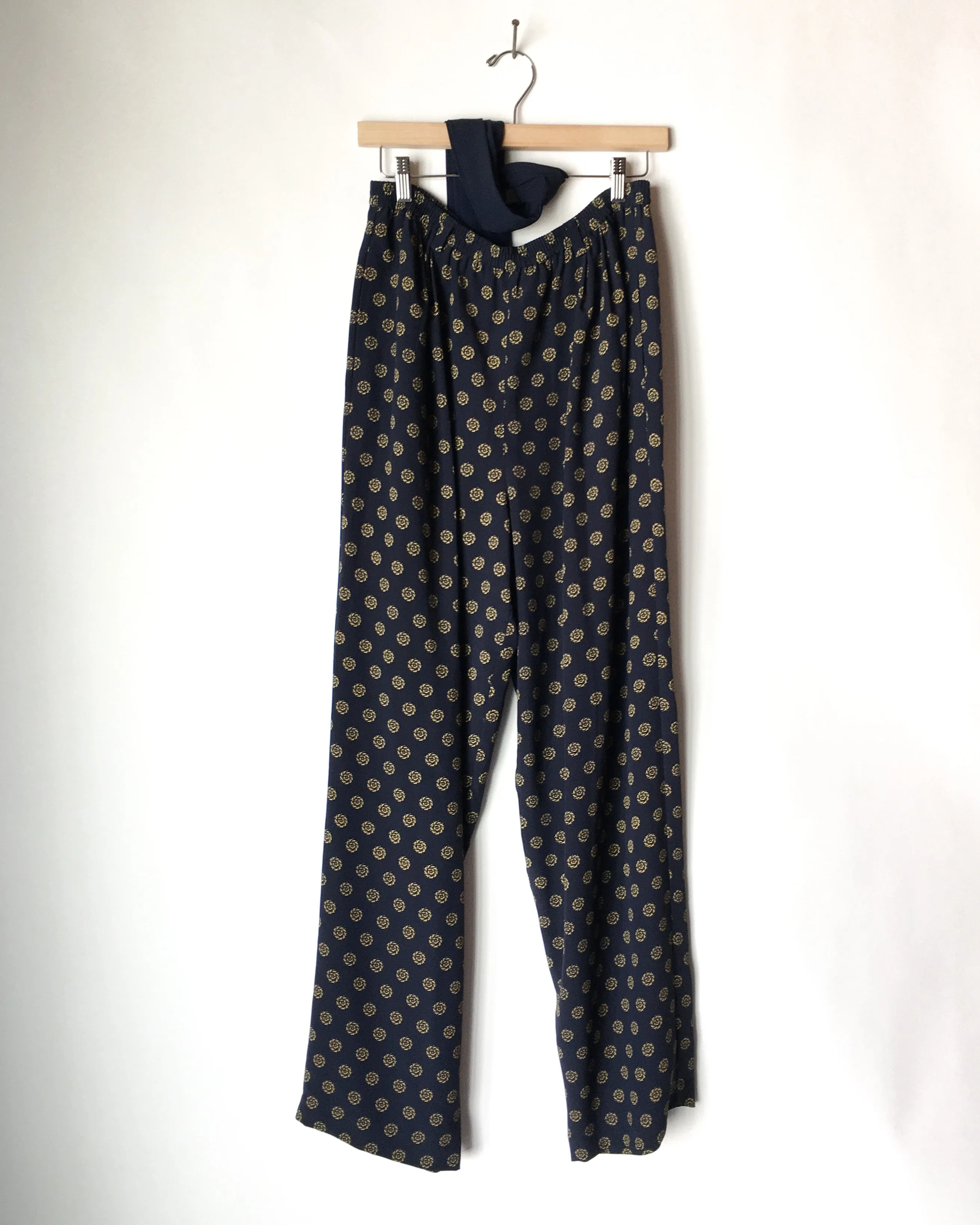 Navy & Gold Pajama Set