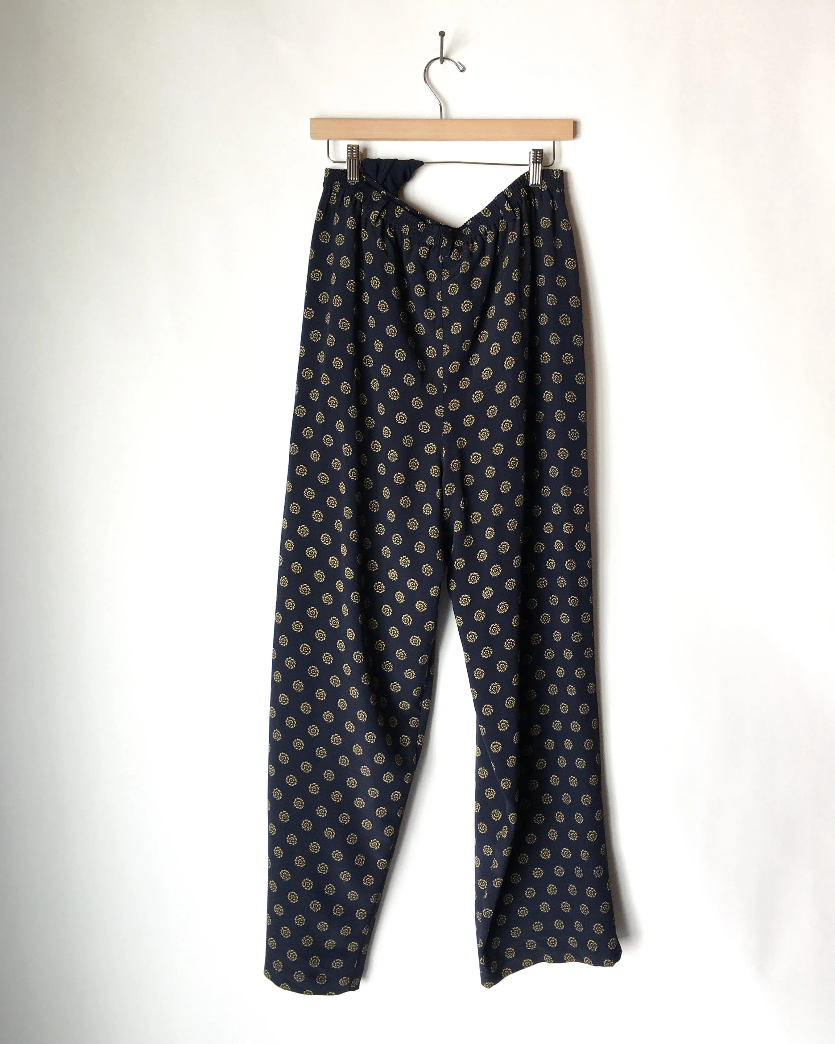 Navy & Gold Pajama Set