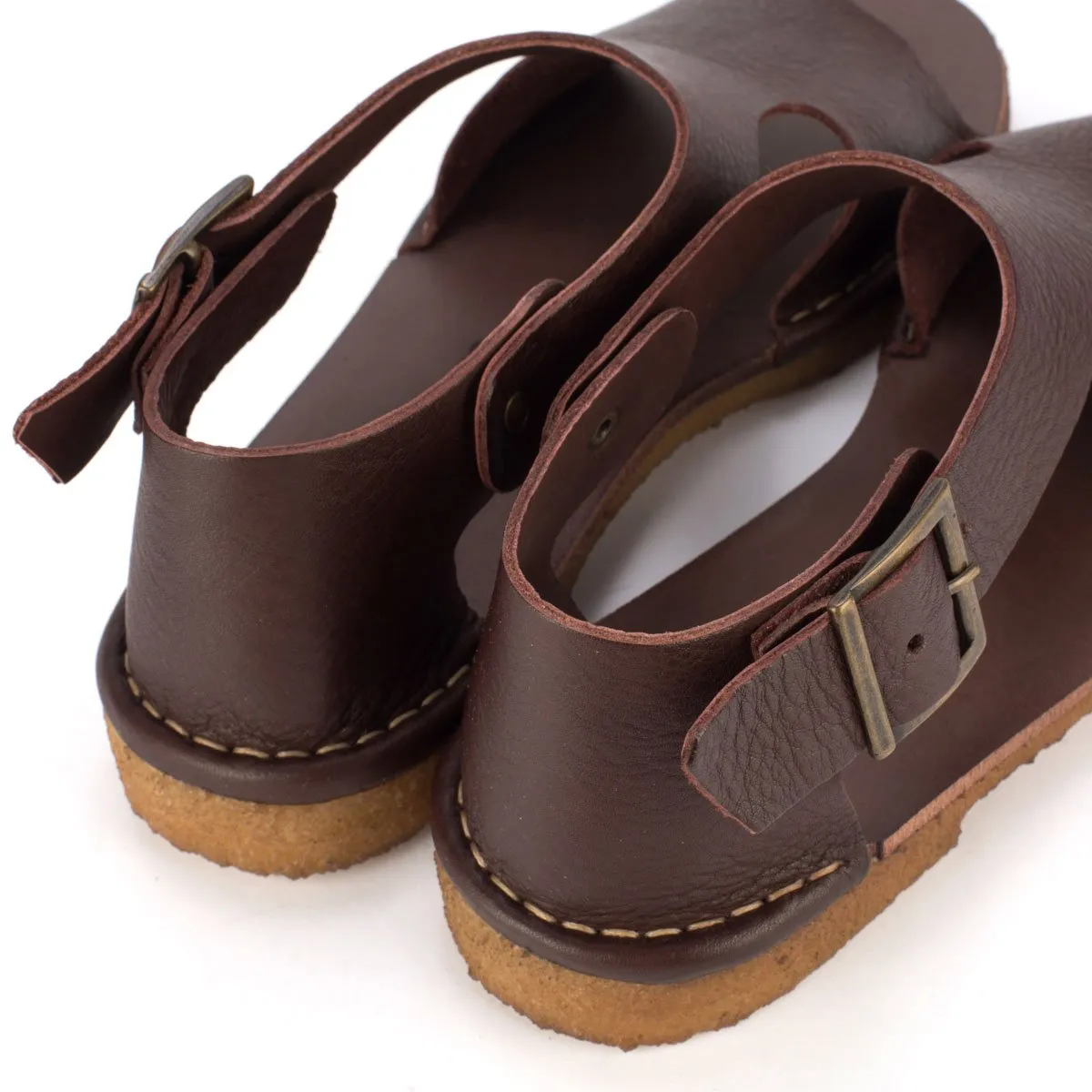 SAN 201 CREPE – Leather sandals