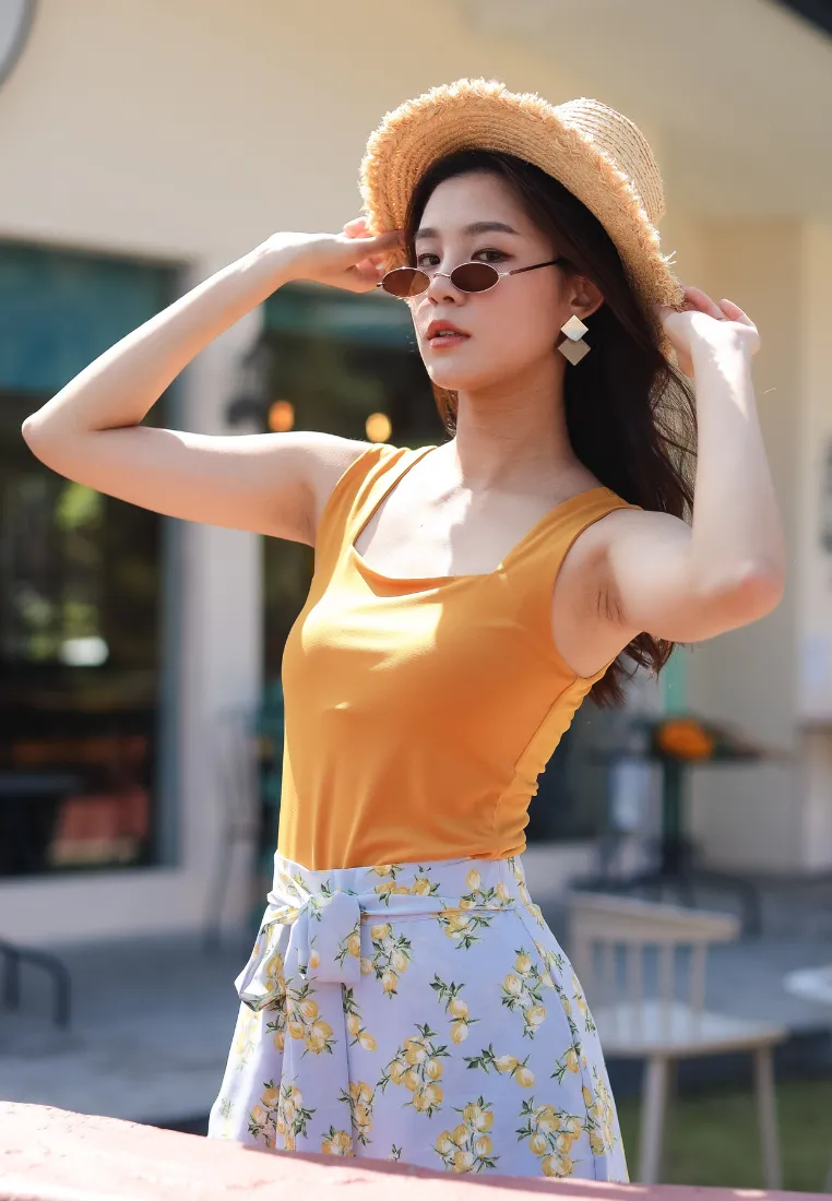 Sunny Square Neck Premium Top