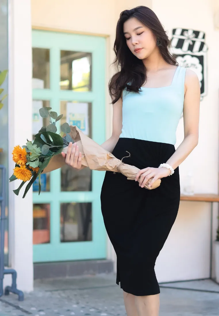 Sunny Square Neck Premium Top