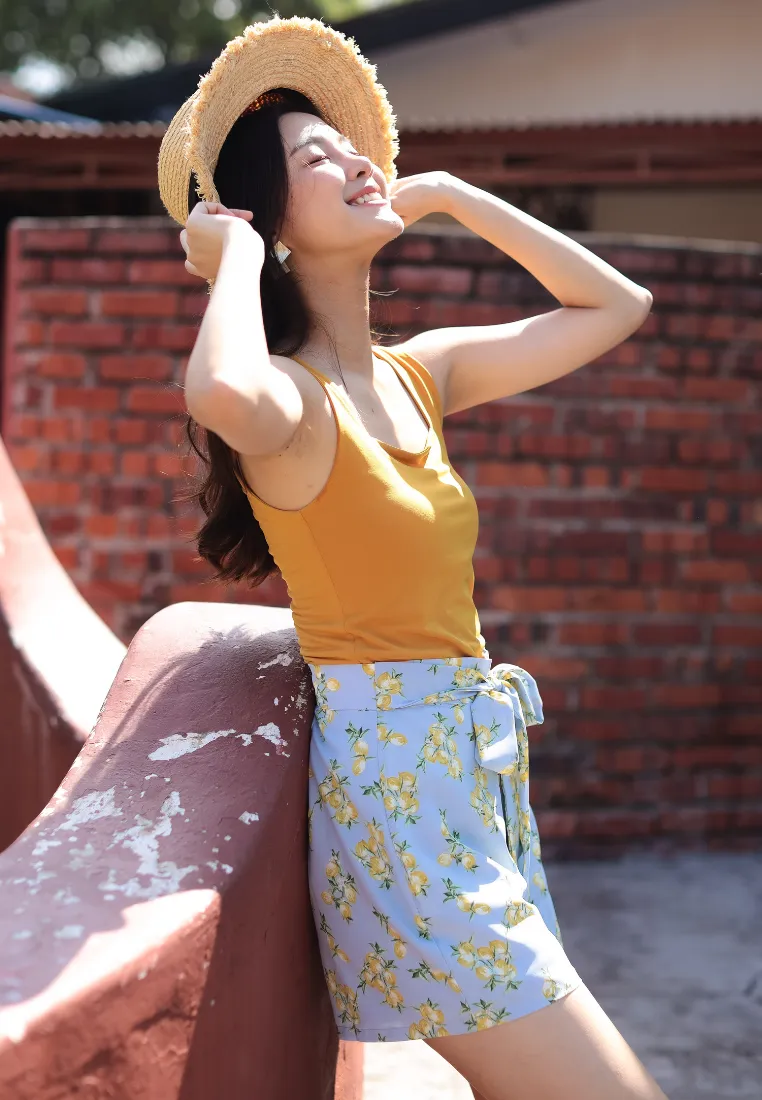 Sunny Square Neck Premium Top