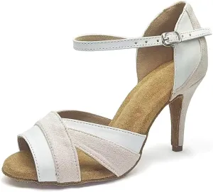 SWDZM Latin Dance Shoes Women Heels Tango Salsa Ballroom Shoes Comfortable Professional Dance Shoes