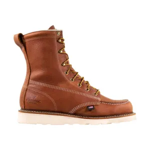 Thorogood Men's American Heritage 8 Inch Moc Soft Toe Work Boot - Tobacco